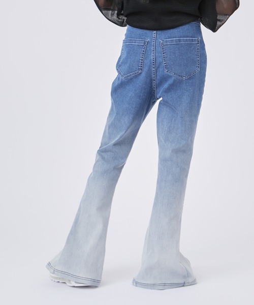 NERGY（ナージー）の「【Water proof Denim】デニムフレアパンツ（デニムパンツ・レディース・ブルー/ブルー系その他4・M/S）」の12枚目の写真