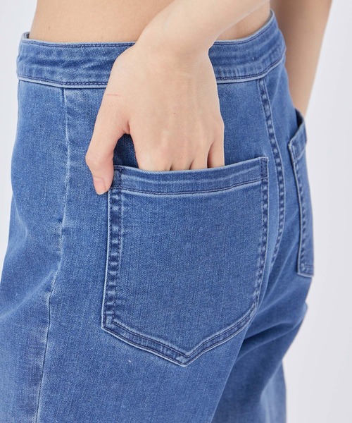 NERGY（ナージー）の「【Water proof Denim】デニムフレアパンツ（デニムパンツ・レディース・ブルー/ブルー系その他4・M/S）」の16枚目の写真