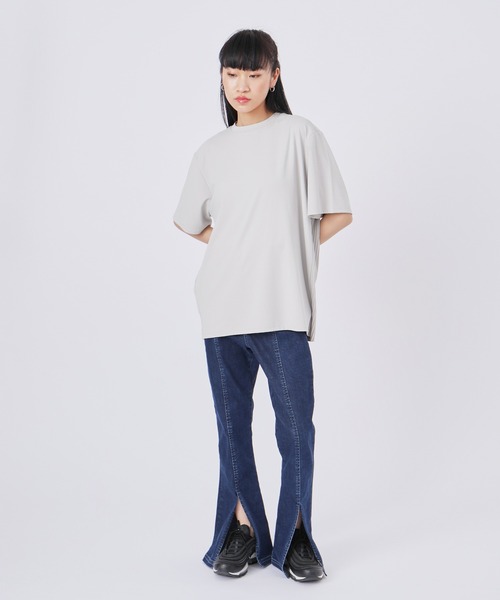 NERGY（ナージー）の「【Water proof Denim】デニムフレアパンツ（デニムパンツ・レディース・ブルー/ブルー系その他4・M/S）」の21枚目の写真