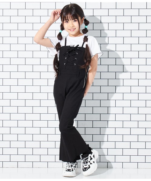 ANAP kids（アナップキッズ）の「チョーカー付シンプルメロートップス（Tシャツ/カットソー・キッズ・ブラック/ホワイト/ラベンダー・110cm/120cm/130cm）」の8枚目の写真