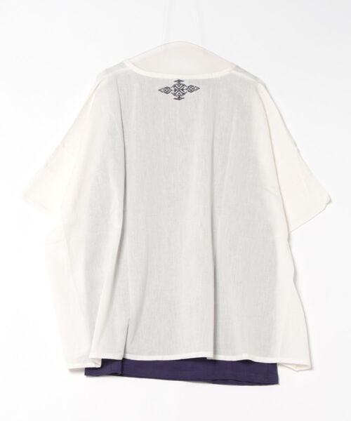 チャイハネ(チャイハネ)の「【チャイハネ】アスタパMEN'Sレイヤードトップス タンクトップ付き(アンサンブル・メンズ・ターコイズブルー/ブラック/カーキ/ホワイト/ホワイト系その他/ベージュ/ダークカーキ/ブラック系その他・FREE)」の9枚目の写真