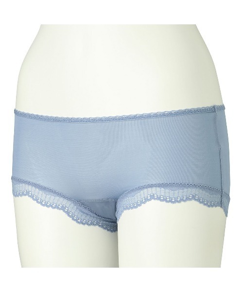 キッドブルー -24ベンベルグベア天 -ヒップハンガーショートカルソン