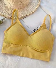黄色 キャミソール SENSE OF PLACE｜チュールキャミソールトップ | Rakuten Fashion