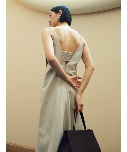 MIESROHE ミースロエ ベロアアメスリレイヤードワンピース MIESROHE ミースロエ レイヤードベロアナローワンピ 新品未使用