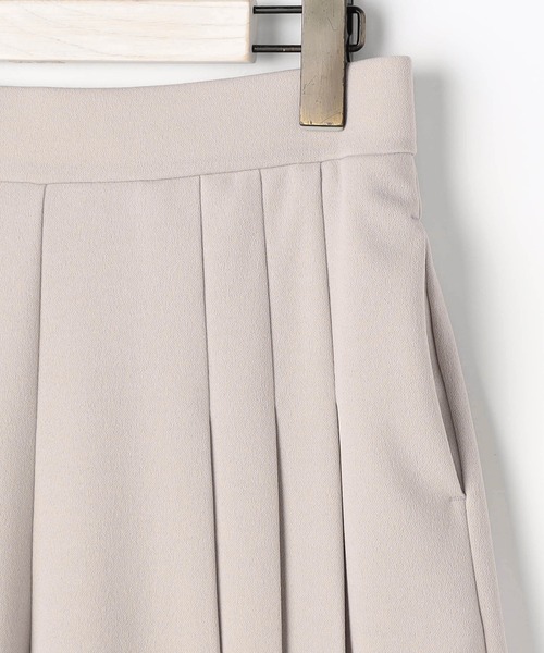 Grand PARK(グランドパーク)の「アシンメトリー サイドプリーツパンツ(その他パンツ・レディース・ライトグリーン/ベージュ/ブラック・MEDIUM/LARGE)」の7枚目の写真