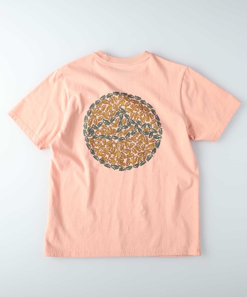 CAMP7(キャンプセブン)の「【CAMP7】レトロプリント半袖Tシャツ(Tシャツ/カットソー・メンズ・ホワイト×ブルー/ケリーグリーン/ブラック×ブルー/オレンジ/ブラック/ホワイト/その他9/その他7/その他1/その他3/その他5/その他11・M/L/XL/XX-LARGE/XXL)」の1枚目の写真