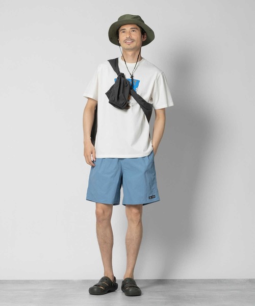 CAMP7(キャンプセブン)の「【CAMP7】レトロプリント半袖Tシャツ(Tシャツ/カットソー・メンズ・ホワイト×ブルー/ケリーグリーン/ブラック×ブルー/オレンジ/ブラック/ホワイト/その他9/その他7/その他1/その他3/その他5/その他11・M/L/XL/XX-LARGE/XXL)」の16枚目の写真