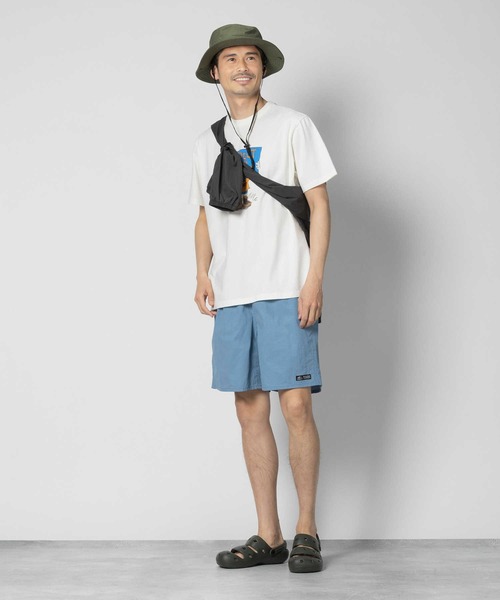 CAMP7(キャンプセブン)の「【CAMP7】レトロプリント半袖Tシャツ(Tシャツ/カットソー・メンズ・ホワイト×ブルー/ケリーグリーン/ブラック×ブルー/オレンジ/ブラック/ホワイト/その他9/その他7/その他1/その他3/その他5/その他11・M/L/XL/XX-LARGE/XXL)」の17枚目の写真