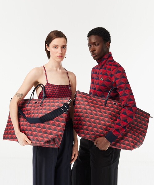 【セール】L.12.12 コンセプト シーズナル 大容量 ピケトートバッグ(トートバッグ)|LACOSTE(ラコステ)