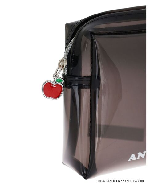 EMODA（エモダ）の「【ハローキティコラボ】×EMODA モノトーンアップルポーチ（ポーチ・レディース・クリア/ブラック・FREE）」の4枚目の写真