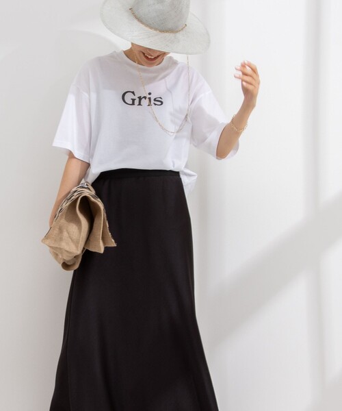 NOLLEY’S（ノーリーズ）の「ウォッシャブルサテンバイヤスフレアスカート（スカート・レディース・キナリ/ブラック・38/36）」の16枚目の写真