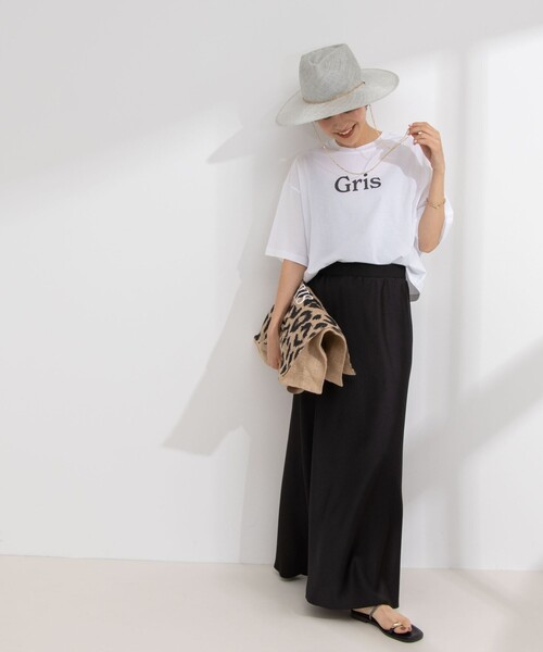 NOLLEY’S（ノーリーズ）の「ウォッシャブルサテンバイヤスフレアスカート（スカート・レディース・キナリ/ブラック・38/36）」の17枚目の写真