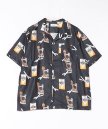 ＪＵＧＬＡＮＳ | ATELANE シガレット総柄オープンシャツ(シャツ/ブラウス)