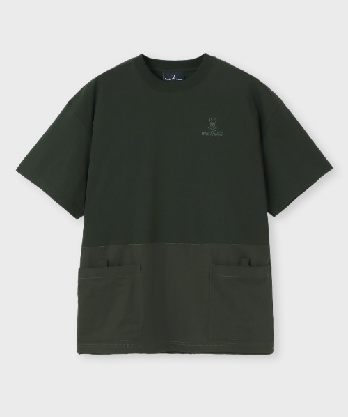 WILD THINGS × Psycho Bunny コラボ　オリーブ WILD THINGS（ワイルドシングス）の「WILD THINGS × Psycho