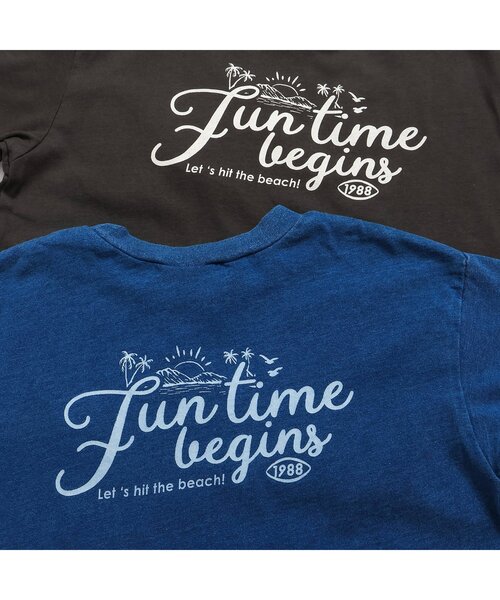 BREEZE（ブリーズ）の「マルチポケットTシャツ（Tシャツ/カットソー・キッズ・チャコール/インディゴブルー・90/100/110/120/130/140/150）」の5枚目の写真