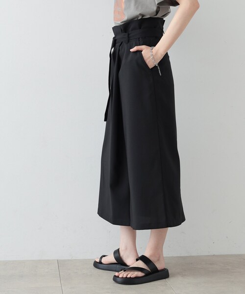 GALLEST(ギャレスト)の「◆ストレートラップスカート(スカート・レディース・ベージュ/ブラック/ブルー・36/38/40)」の7枚目の写真