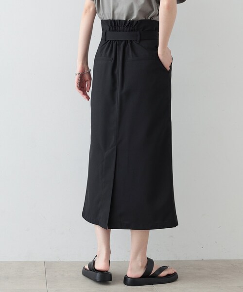 GALLEST(ギャレスト)の「◆ストレートラップスカート(スカート・レディース・ベージュ/ブラック/ブルー・36/38/40)」の8枚目の写真