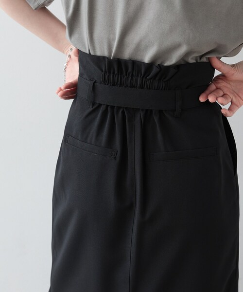 GALLEST(ギャレスト)の「◆ストレートラップスカート(スカート・レディース・ベージュ/ブラック/ブルー・36/38/40)」の10枚目の写真