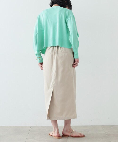 GALLEST(ギャレスト)の「◆ストレートラップスカート(スカート・レディース・ベージュ/ブラック/ブルー・36/38/40)」の13枚目の写真