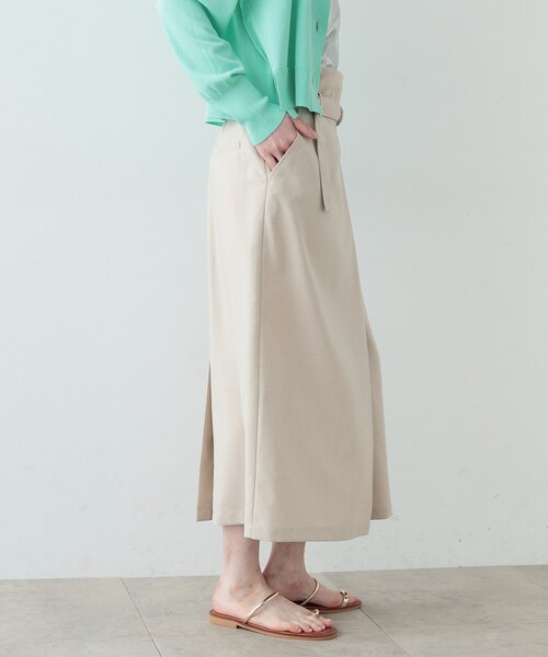 GALLEST(ギャレスト)の「◆ストレートラップスカート(スカート・レディース・ベージュ/ブラック/ブルー・36/38/40)」の15枚目の写真