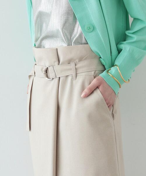 GALLEST(ギャレスト)の「◆ストレートラップスカート(スカート・レディース・ベージュ/ブラック/ブルー・36/38/40)」の18枚目の写真