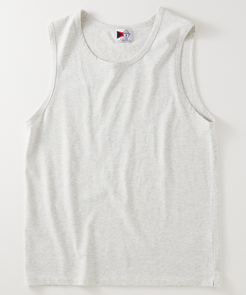 JOURNAL STANDARD relume（ジャーナルスタンダード　レリューム）の「Allen A / アレンエー ノースリーブクルーネックカットソー（Tシャツ/カットソー・メンズ・ライトグレー/チャコールグレー/ホワイト・SMALL/MEDIUM/LARGE）」の5枚目の写真