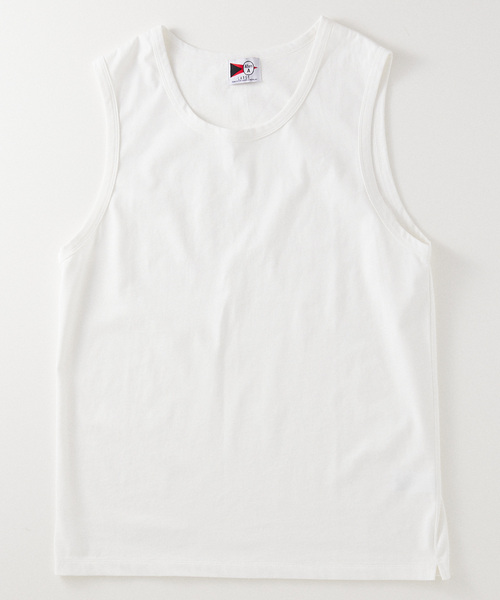 JOURNAL STANDARD relume（ジャーナルスタンダード　レリューム）の「Allen A / アレンエー ノースリーブクルーネックカットソー（Tシャツ/カットソー・メンズ・ライトグレー/チャコールグレー/ホワイト・SMALL/MEDIUM/LARGE）」の6枚目の写真