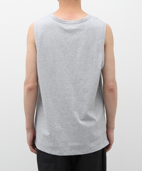 JOURNAL STANDARD relume（ジャーナルスタンダード　レリューム）の「Allen A / アレンエー ノースリーブクルーネックカットソー（Tシャツ/カットソー・メンズ・ライトグレー/チャコールグレー/ホワイト・SMALL/MEDIUM/LARGE）」の12枚目の写真