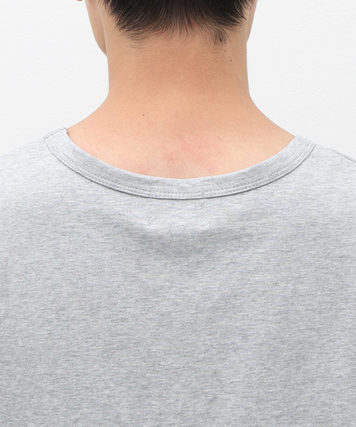 JOURNAL STANDARD relume（ジャーナルスタンダード　レリューム）の「Allen A / アレンエー ノースリーブクルーネックカットソー（Tシャツ/カットソー・メンズ・ライトグレー/チャコールグレー/ホワイト・SMALL/MEDIUM/LARGE）」の14枚目の写真