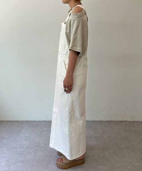 SHENERY（シーナリー）の「【WEB限定】デニムジャンパースカート（ワンピース・レディース・ブラック/ホワイト・36/38）」の17枚目の写真