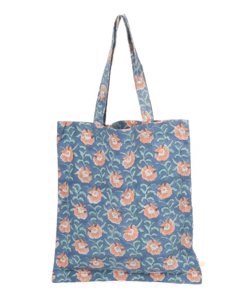 studio CLIP（スタディオクリップ）の「ブロックプリントトートバッグ（エコバッグ/サブバッグ・レディース・グレー/ブルー/イエロー・FREE）」の16枚目の写真