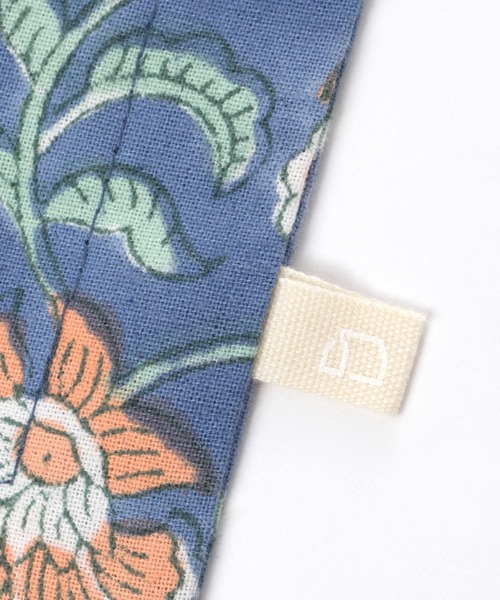 studio CLIP（スタディオクリップ）の「ブロックプリントトートバッグ（エコバッグ/サブバッグ・レディース・グレー/ブルー/イエロー・FREE）」の9枚目の写真