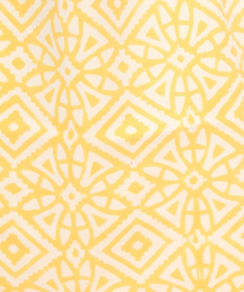 studio CLIP（スタディオクリップ）の「ブロックプリントトートバッグ（エコバッグ/サブバッグ・レディース・グレー/ブルー/イエロー・FREE）」の7枚目の写真