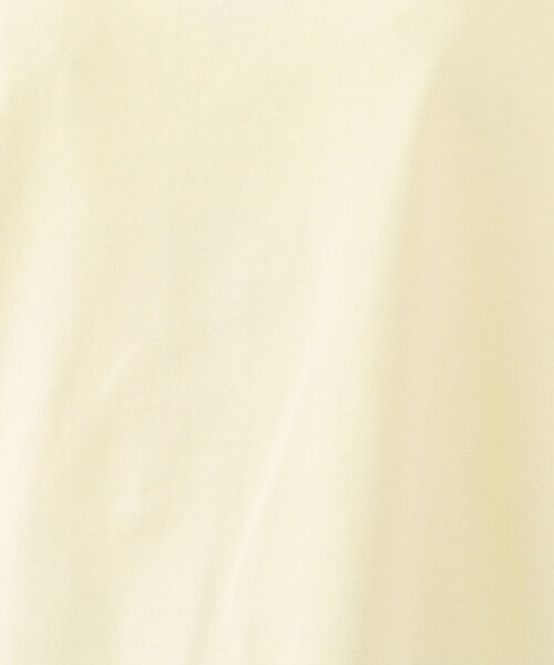index（インデックス）の「◆ドッキングフレアトップス【洗濯機洗い可/接触冷感/吸水速乾】（Tシャツ/カットソー・レディース・ライトイエロー系/ブラック/オフホワイト・36/38/40/42）」の15枚目の写真