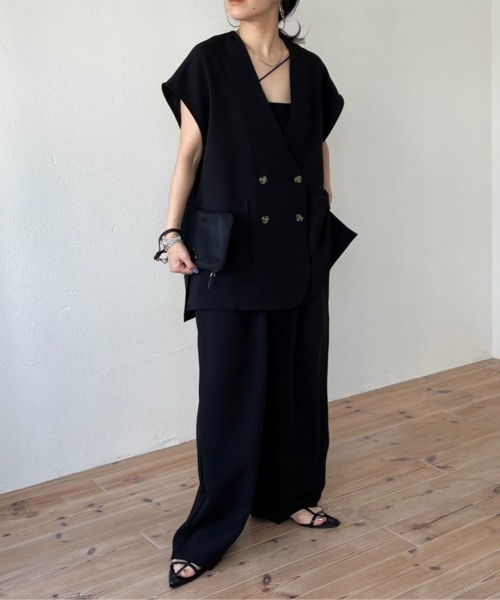 MARK&LONA セットアップ ベスト パンツ メッシュ素材 近年モデル M MARK&LONA セットアップ ベスト パンツ メッシュ素材 近年モデル