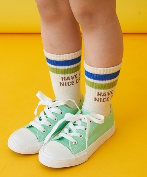 minimal（ミニマル）の「ローカットスニーカー（スニーカー・キッズ・ライトグリーン/オレンジ/ラベンダー/ピンク/レッド/サックスブルー・20.0cm/19.0cm/18.0cm/17.0cm/16.0cm/22.0cm/21.0cm）」の2枚目の写真