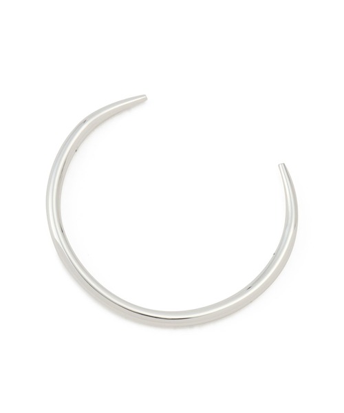 VIS（ビス）の「ハーフムーンメタルチョーカー（チョーカー・レディース・シルバー/ゴールド・FREE）」の4枚目の写真