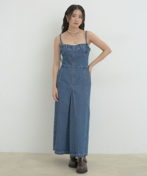 VIS（ビス）の「ハーフムーンメタルチョーカー（チョーカー・レディース・シルバー/ゴールド・FREE）」の9枚目の写真