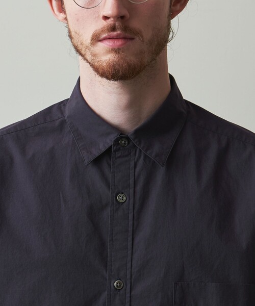 Steven Alan（スティーブンアラン）の「＜Steven Alan＞ 60 タイプライター レギュラーカラー シャツ -ALINE LOOSE（シャツ/ブラウス・メンズ・ホワイト/ネイビー/グレー・S/M/L/XL）」の13枚目の写真