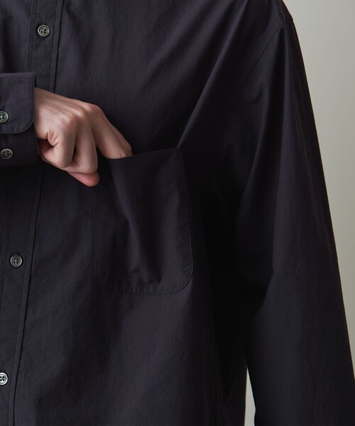 Steven Alan（スティーブンアラン）の「＜Steven Alan＞ 60 タイプライター レギュラーカラー シャツ -ALINE LOOSE（シャツ/ブラウス・メンズ・ホワイト/ネイビー/グレー・S/M/L/XL）」の16枚目の写真