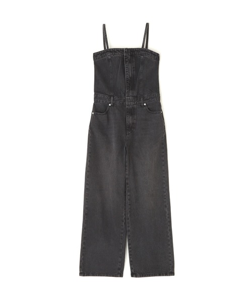 NATURAL BEAUTY BASIC(ナチュラルビューティーベーシック)の「◇デニムビスチェオールインワン(つなぎ/オールインワン・レディース・ブルー/スミクロ・MEDIUM)」の15枚目の写真