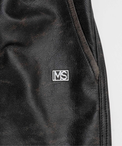 MAISON SPECIAL（メゾンスペシャル）の「Vintage Vegan Leather Shorts