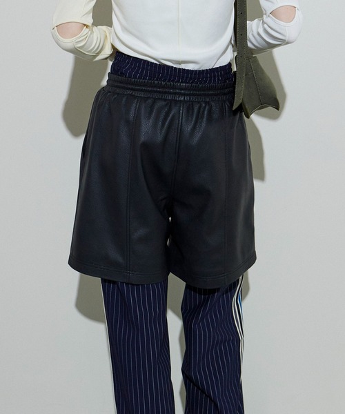 MAISON SPECIAL（メゾンスペシャル）の「Vintage Vegan Leather Shorts