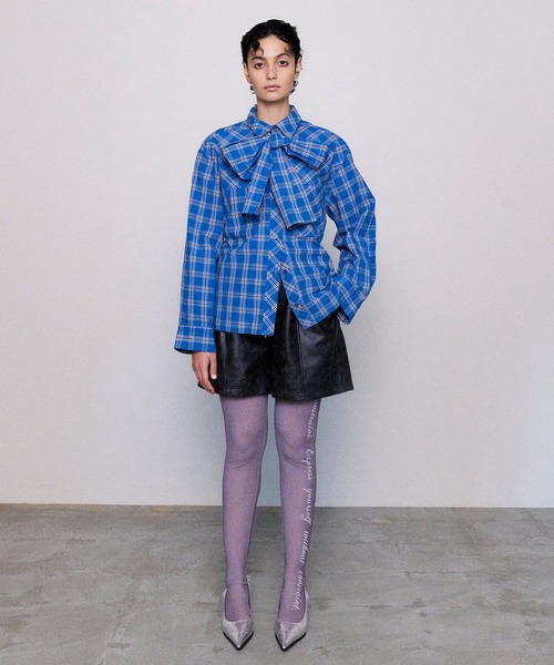 MAISON SPECIAL（メゾンスペシャル）の「Vintage Vegan Leather Shorts