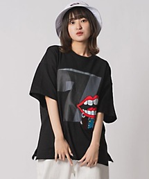 RE730（アールイーセブンサーティー）の「RE730 かわいいなみおくんが座っている半袖ビッグシルエットTシャツ（Tシャツ/カットソー）」