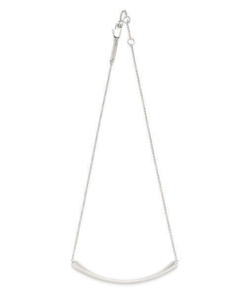 Mila Owen（ミラオーウェン）の「メタルカーブネックレス（ネックレス・レディース・ゴールド/シルバー・FREE）」の2枚目の写真