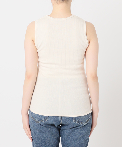 新品タグ付き　24SS　プラージュ　Tシャツ　オーガニックコットン　ホワイト カスタムデザインオーガニックコットンTシャツ7．4オンス