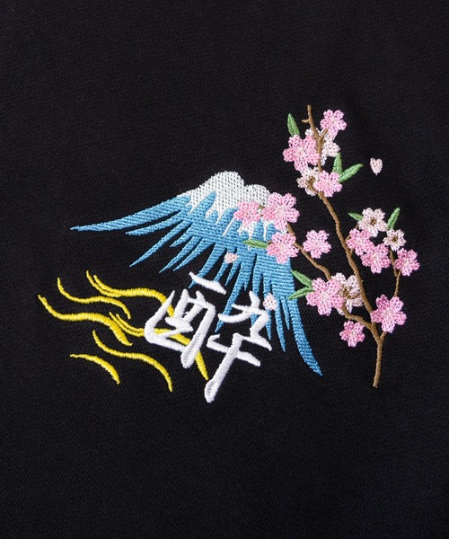 JACKROSE（ジャックローズ）の「YOIDORE JAPAN 寿司酒ｸﾙｰﾈｯｸ（スウェット・メンズ・ホワイト/ブラック・M/L/XL）」の8枚目の写真