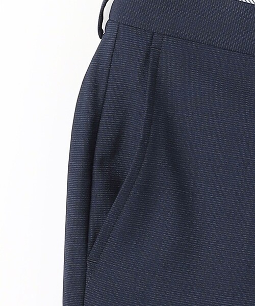 green label relaxing（グリーンレーベルリラクシング）の「GLR CLOTH マイクロデザイン スリム スーツパンツ -防シワ-（スーツパンツ・メンズ・ネイビー/ダークグレー・76/80/84/88/92/72）」の14枚目の写真