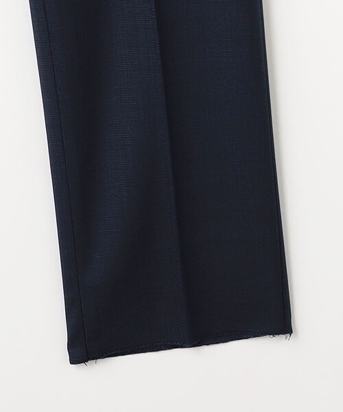 green label relaxing（グリーンレーベルリラクシング）の「GLR CLOTH マイクロデザイン スリム スーツパンツ -防シワ-（スーツパンツ・メンズ・ネイビー/ダークグレー・76/80/84/88/92/72）」の11枚目の写真